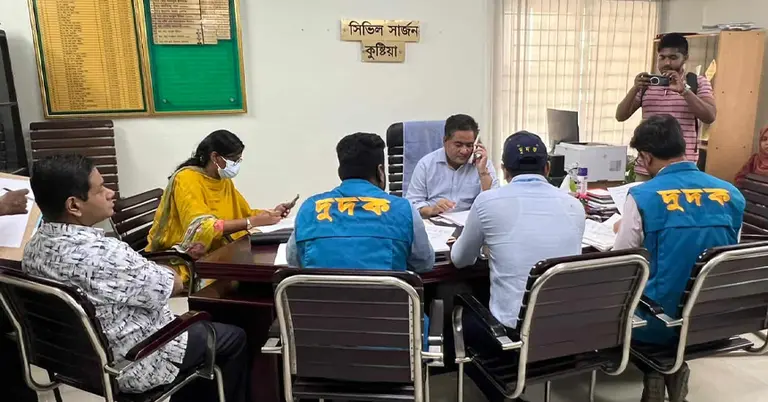 সিভিল সার্জন কার্যালয়ে দুদক ও স্বাস্থ্য বিভাগের তদন্ত